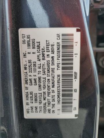 Photo 11 VIN: 1HGCM56837A185436 - HONDA ACCORD EX 