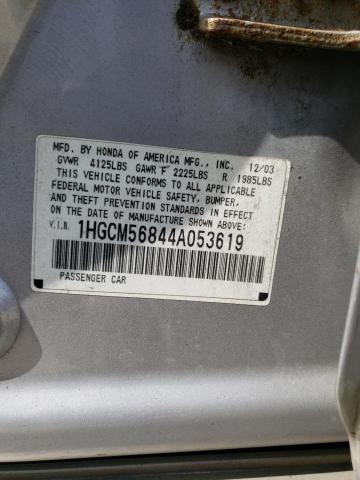 Photo 11 VIN: 1HGCM56844A053619 - HONDA ACCORD 