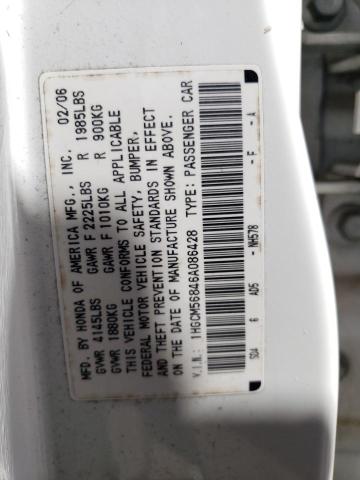 Photo 11 VIN: 1HGCM56846A086428 - HONDA ACCORD 