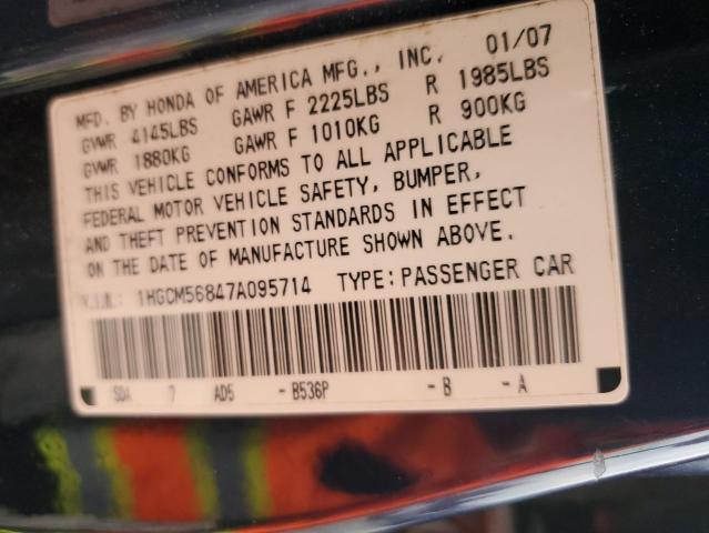 Photo 12 VIN: 1HGCM56847A095714 - HONDA ACCORD 