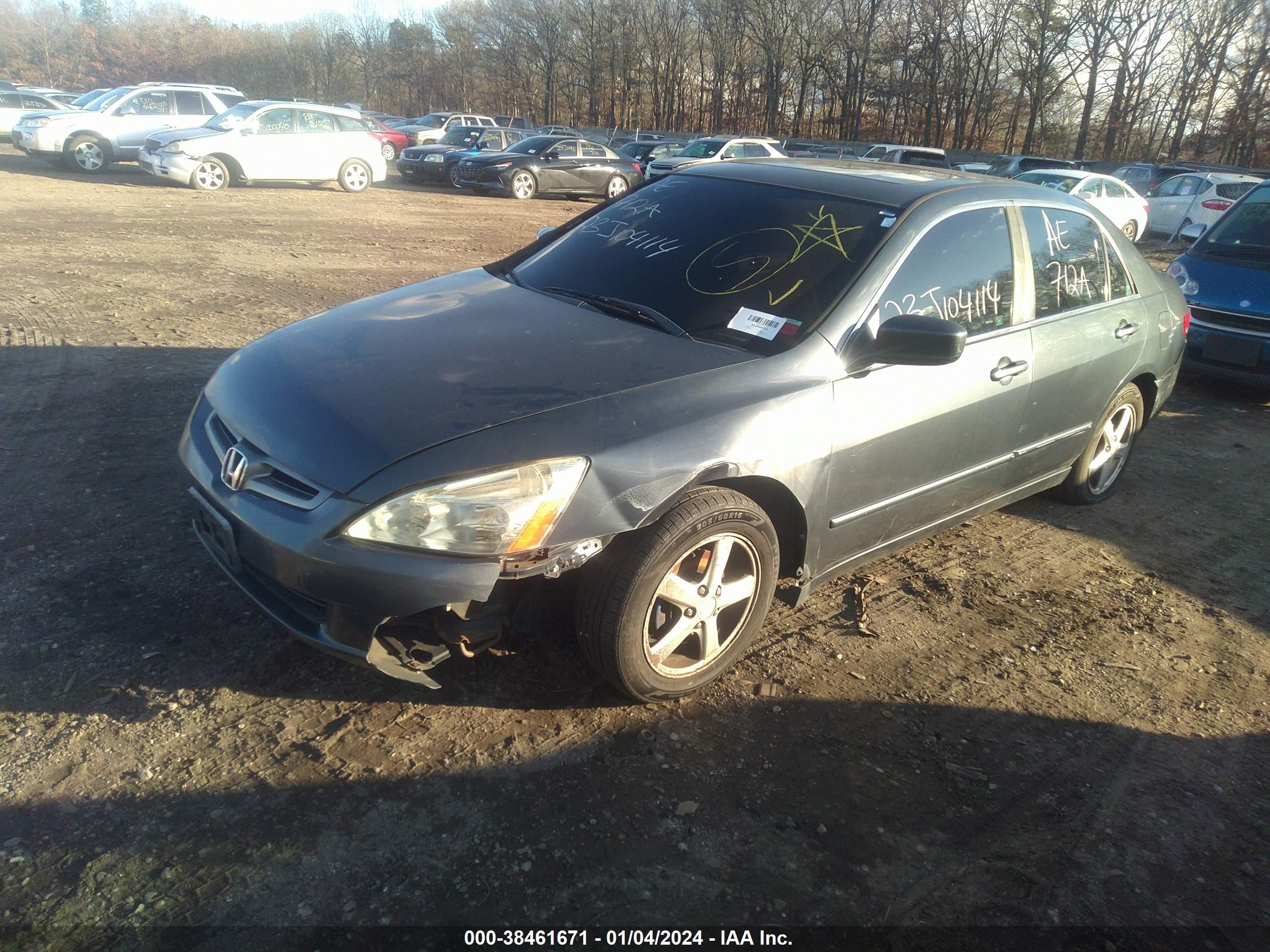 Photo 1 VIN: 1HGCM56854A044038 - HONDA ACCORD 