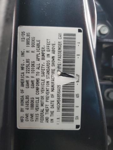 Photo 11 VIN: 1HGCM56856A056452 - HONDA ACCORD EX 