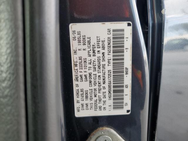 Photo 11 VIN: 1HGCM56856A172525 - HONDA ACCORD 