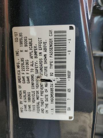 Photo 11 VIN: 1HGCM56857A109992 - HONDA ACCORD EX 