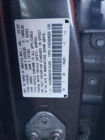 Photo 11 VIN: 1HGCM56857A131281 - HONDA ACCORD EX 