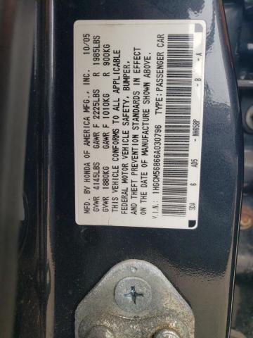 Photo 11 VIN: 1HGCM56866A030796 - HONDA ACCORD 