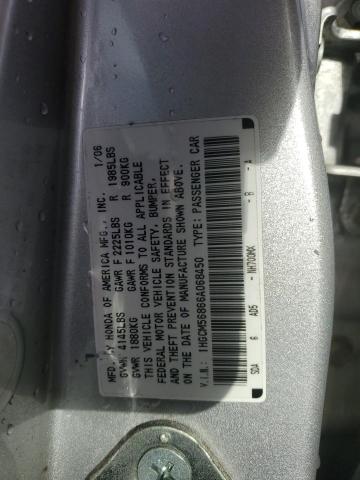 Photo 11 VIN: 1HGCM56866A068450 - HONDA ACCORD 