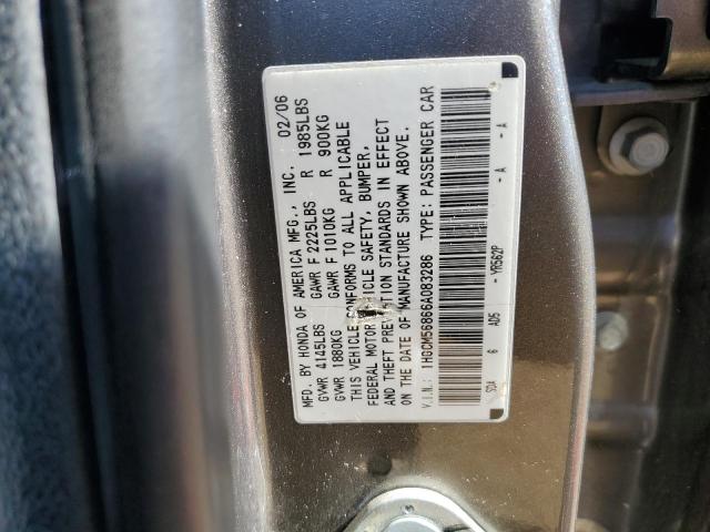 Photo 12 VIN: 1HGCM56866A083286 - HONDA ACCORD EX 