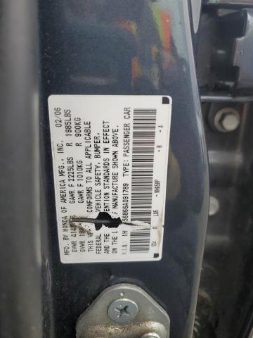 Photo 11 VIN: 1HGCM56866A091789 - HONDA ACCORD 