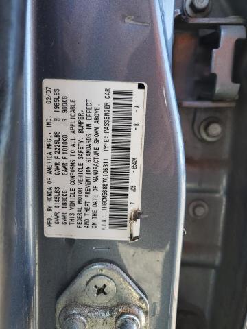 Photo 12 VIN: 1HGCM56867A106311 - HONDA ACCORD EX 