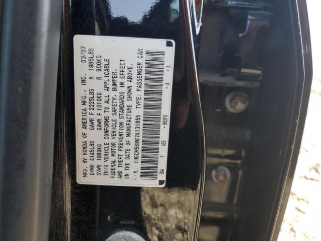 Photo 11 VIN: 1HGCM56867A131855 - HONDA ACCORD EX 