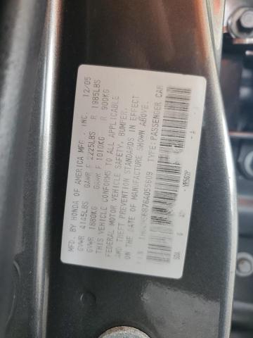 Photo 12 VIN: 1HGCM56876A055609 - HONDA ACCORD EX 