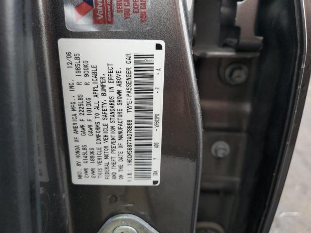 Photo 11 VIN: 1HGCM56877A078888 - HONDA ACCORD EX 