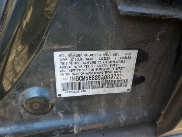 Photo 11 VIN: 1HGCM56885A089721 - HONDA ACCORD 