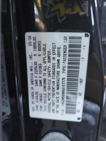 Photo 11 VIN: 1HGCM56886A157775 - HONDA ACCORD 