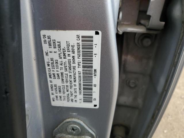 Photo 11 VIN: 1HGCM56887A026167 - HONDA ACCORD 