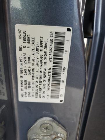 Photo 11 VIN: 1HGCM56887A176134 - HONDA ACCORD EX 