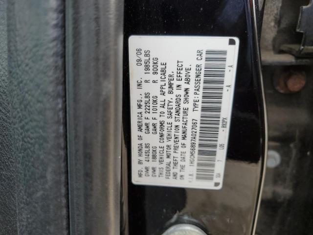 Photo 11 VIN: 1HGCM56897A027067 - HONDA ACCORD 