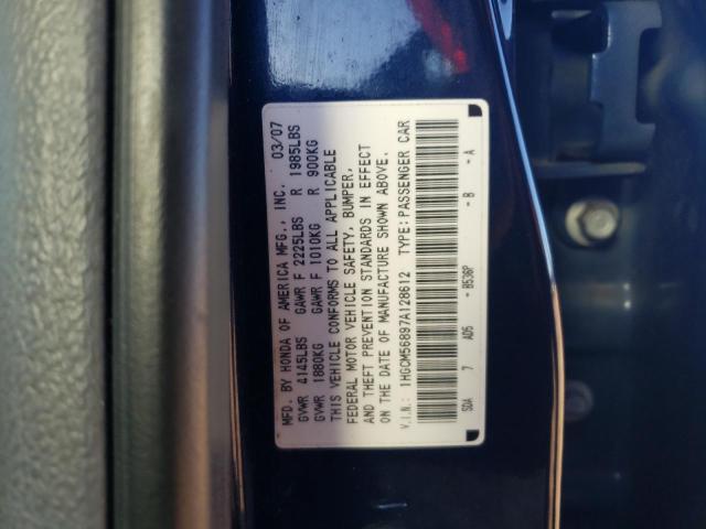 Photo 11 VIN: 1HGCM56897A128612 - HONDA ACCORD 