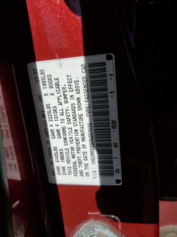 Photo 11 VIN: 1HGCM56897A207424 - HONDA ACCORD EX 