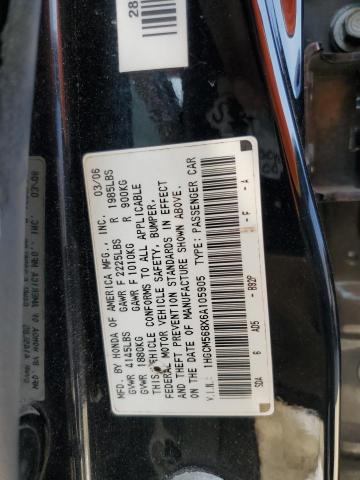 Photo 12 VIN: 1HGCM568X6A105905 - HONDA ACCORD EX 