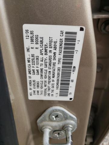 Photo 11 VIN: 1HGCM568X7A081283 - HONDA ACCORD EX 