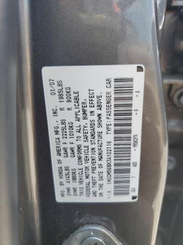 Photo 12 VIN: 1HGCM568X7A102116 - HONDA ACCORD 