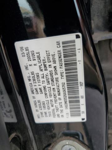 Photo 11 VIN: 1HGCM65526A045762 - HONDA ACCORD EX 