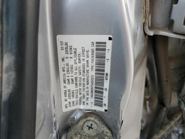 Photo 11 VIN: 1HGCM65577A050571 - HONDA ACCORD 