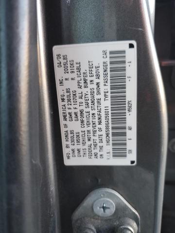 Photo 11 VIN: 1HGCM65896A056011 - HONDA ACCORD EX 