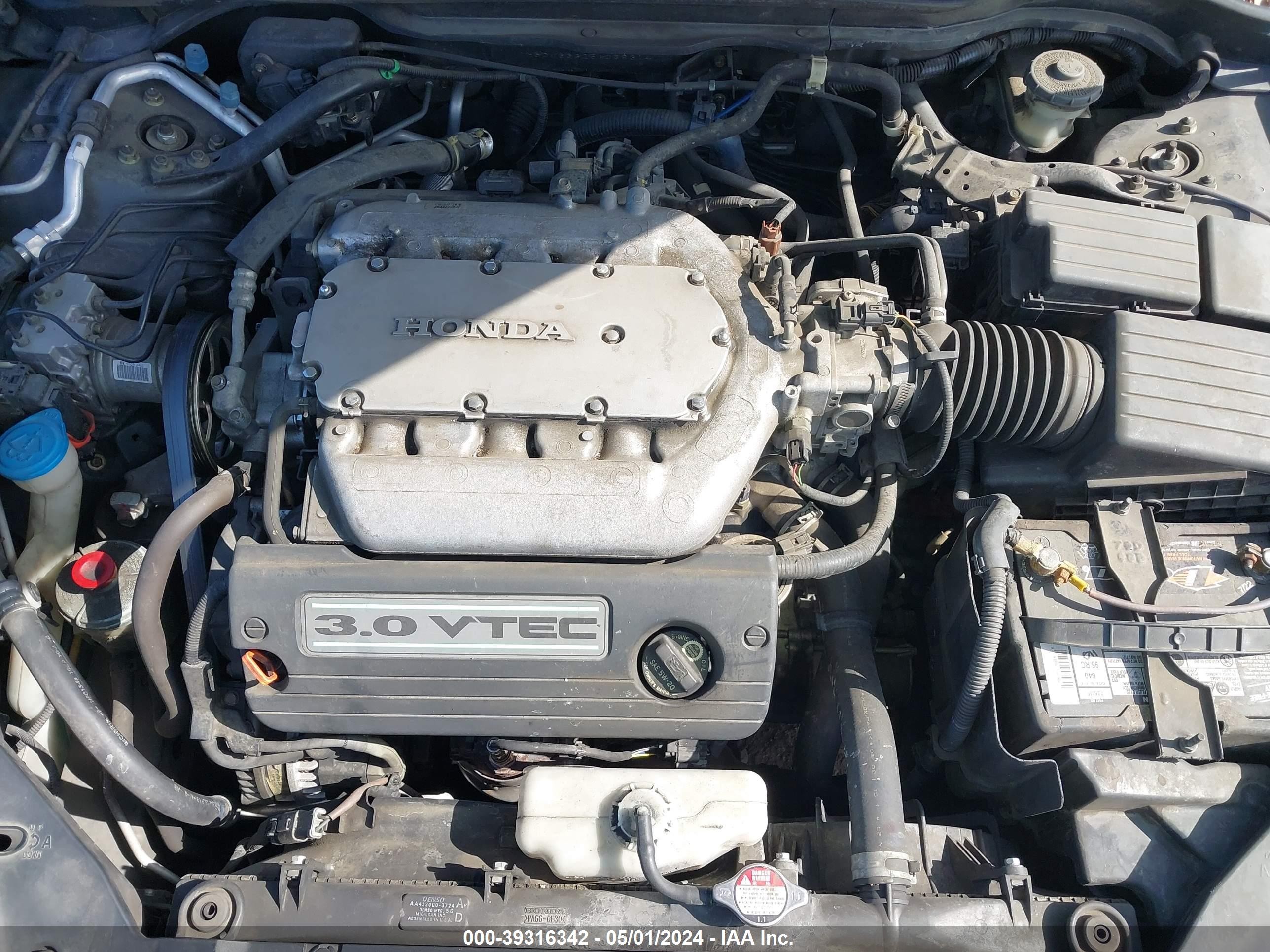 Photo 9 VIN: 1HGCM66325A058314 - HONDA ACCORD 