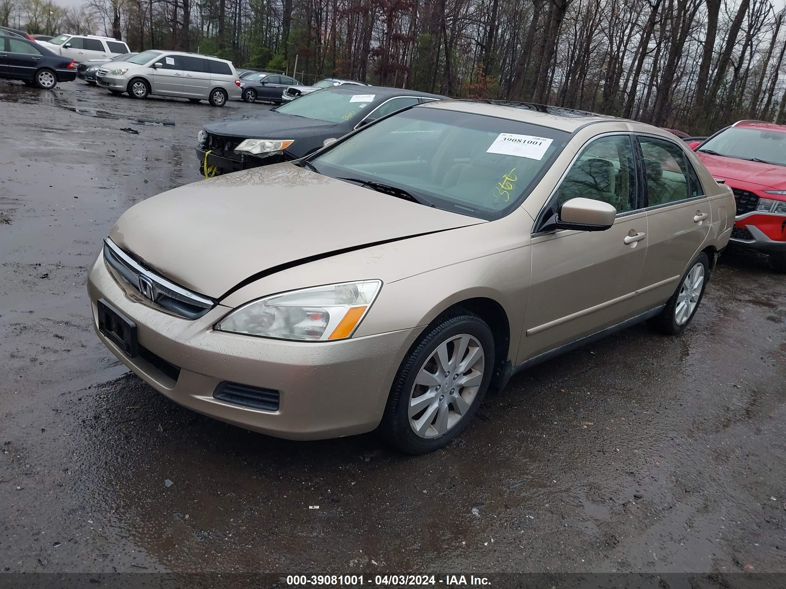 Photo 1 VIN: 1HGCM66346A062222 - HONDA ACCORD 