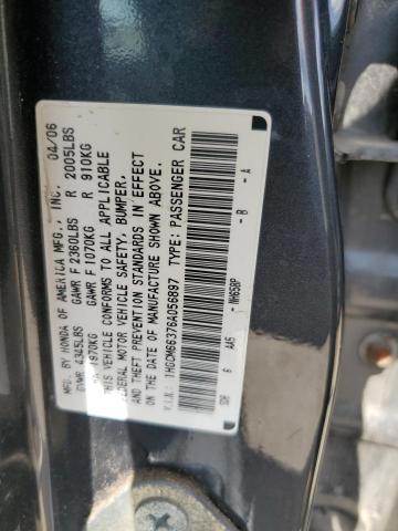 Photo 11 VIN: 1HGCM66376A056897 - HONDA ACCORD 