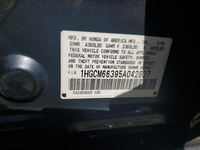 Photo 11 VIN: 1HGCM66395A042837 - HONDA ACCORD 