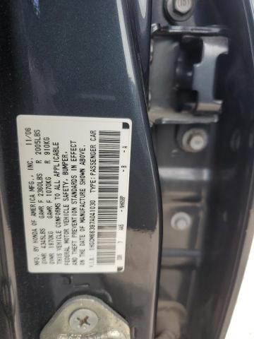 Photo 11 VIN: 1HGCM66397A041030 - HONDA ACCORD LX 