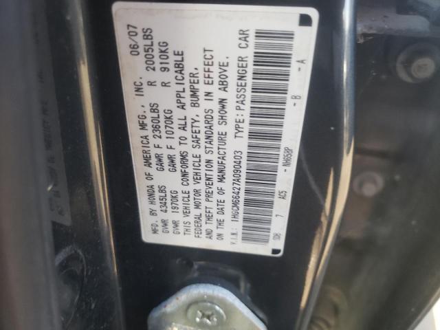 Photo 11 VIN: 1HGCM66427A090403 - HONDA ACCORD SE 