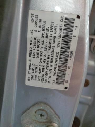 Photo 11 VIN: 1HGCM66447A083422 - HONDA ACCORD 