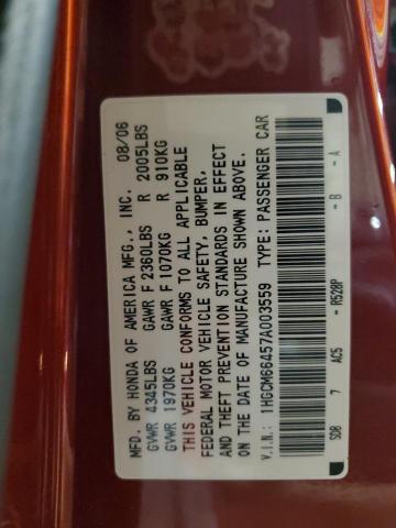 Photo 12 VIN: 1HGCM66457A003559 - HONDA ACCORD SE 