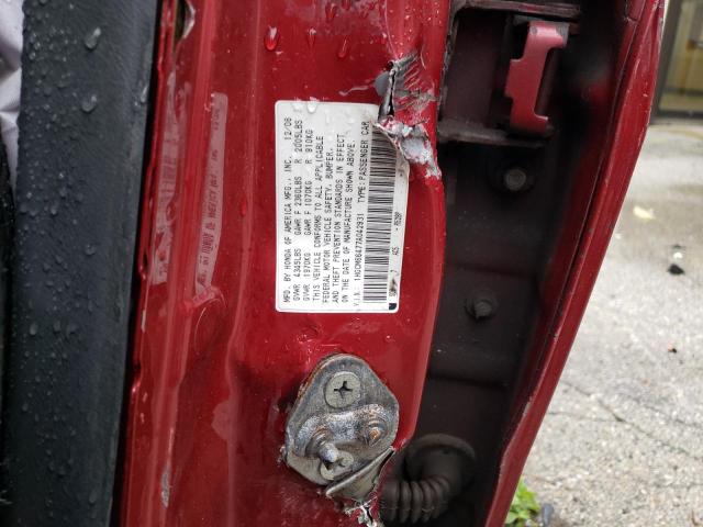 Photo 11 VIN: 1HGCM66477A042931 - HONDA ACCORD 