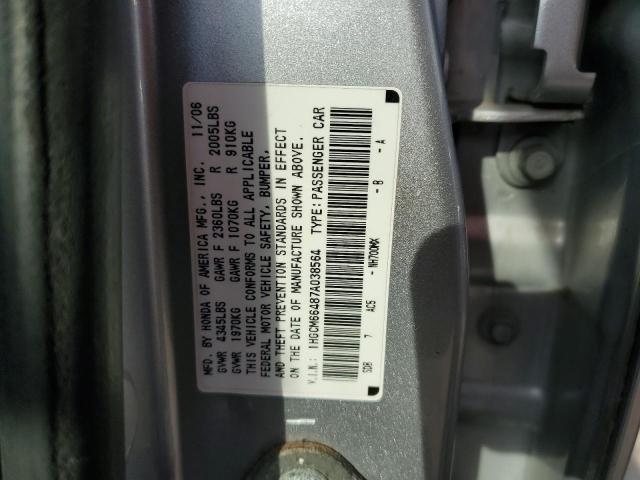 Photo 12 VIN: 1HGCM66487A038564 - HONDA ACCORD SE 