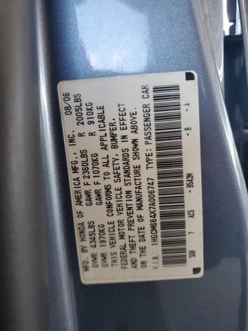 Photo 11 VIN: 1HGCM664X7A006747 - HONDA ACCORD 