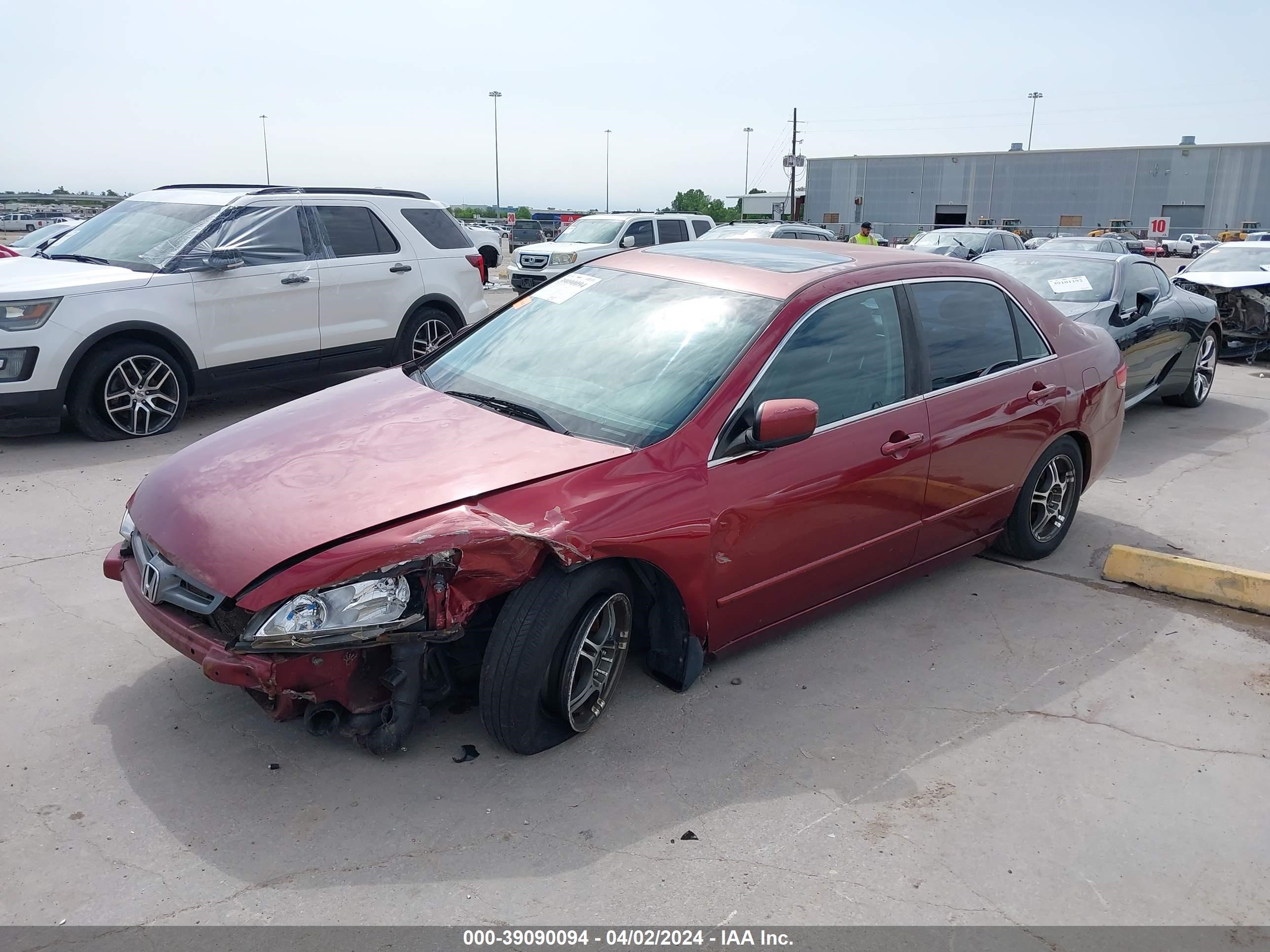 Photo 1 VIN: 1HGCM66503A004623 - HONDA ACCORD 