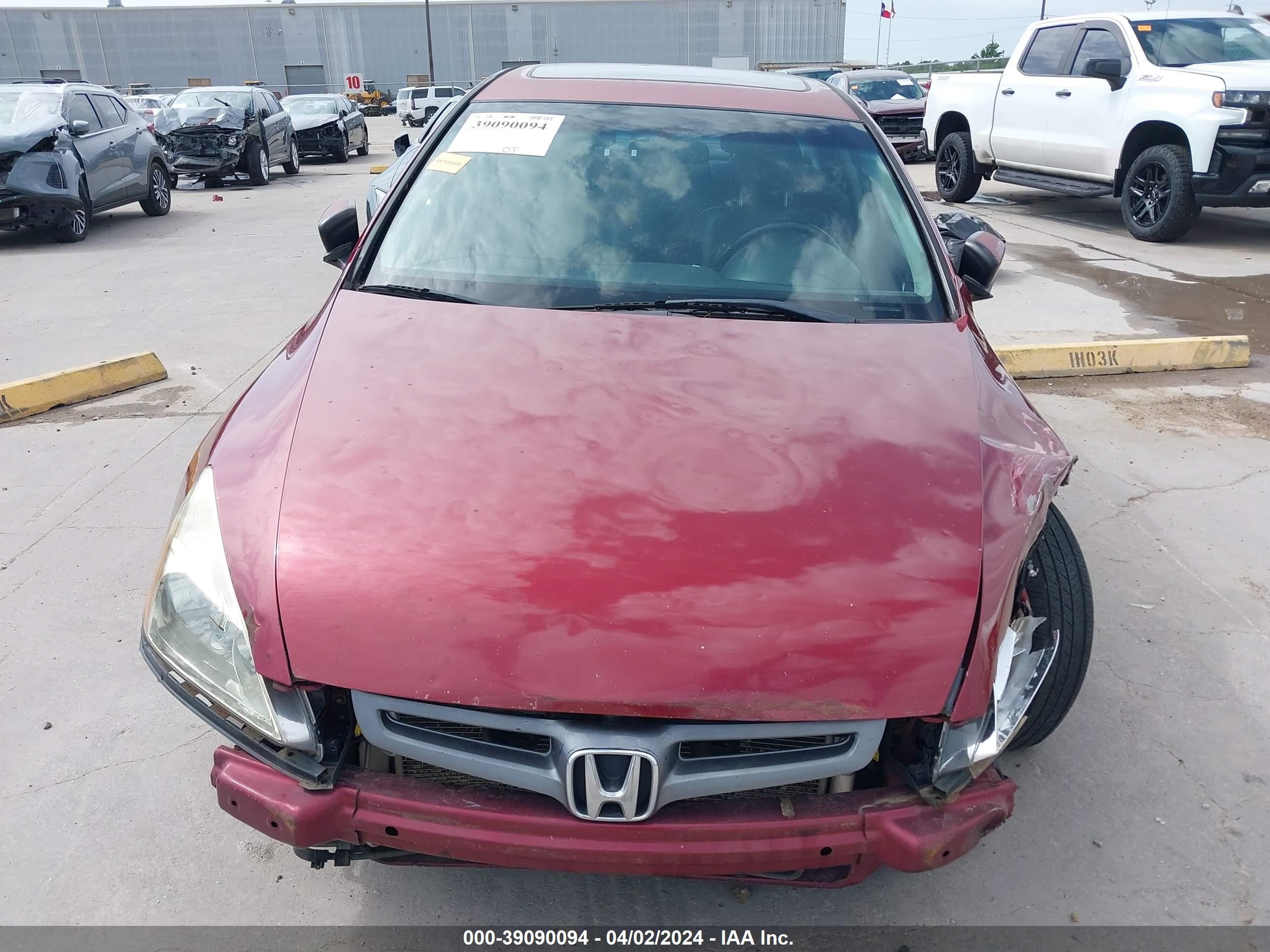 Photo 12 VIN: 1HGCM66503A004623 - HONDA ACCORD 