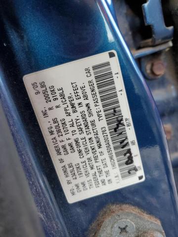 Photo 11 VIN: 1HGCM66506A002763 - HONDA ACCORD EX 