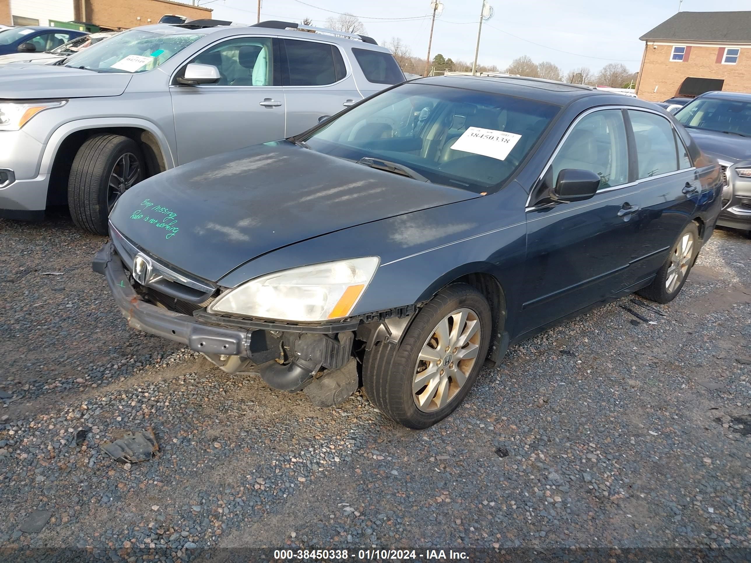 Photo 1 VIN: 1HGCM66507A006426 - HONDA ACCORD 