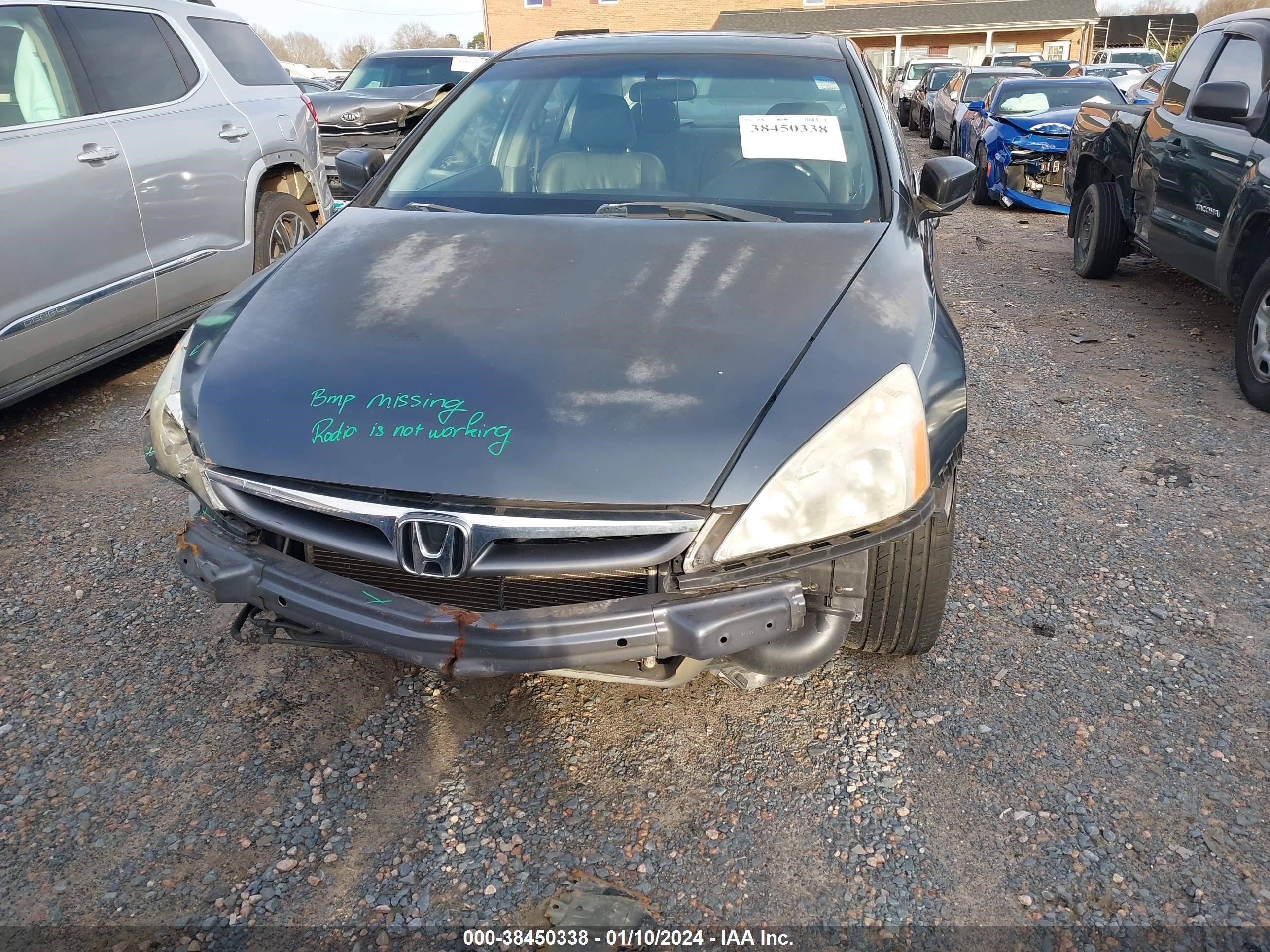 Photo 5 VIN: 1HGCM66507A006426 - HONDA ACCORD 