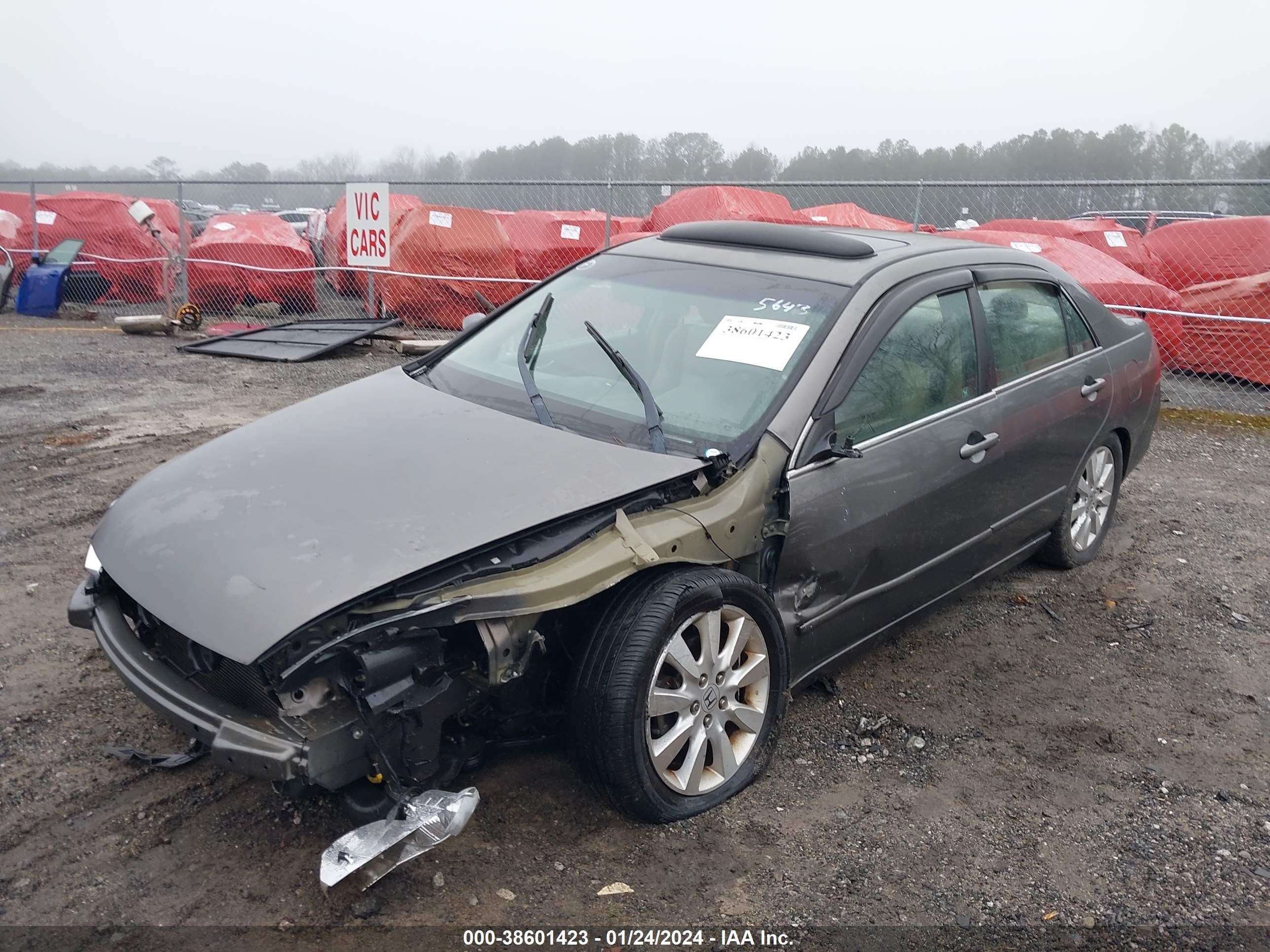 Photo 1 VIN: 1HGCM66507A055643 - HONDA ACCORD 