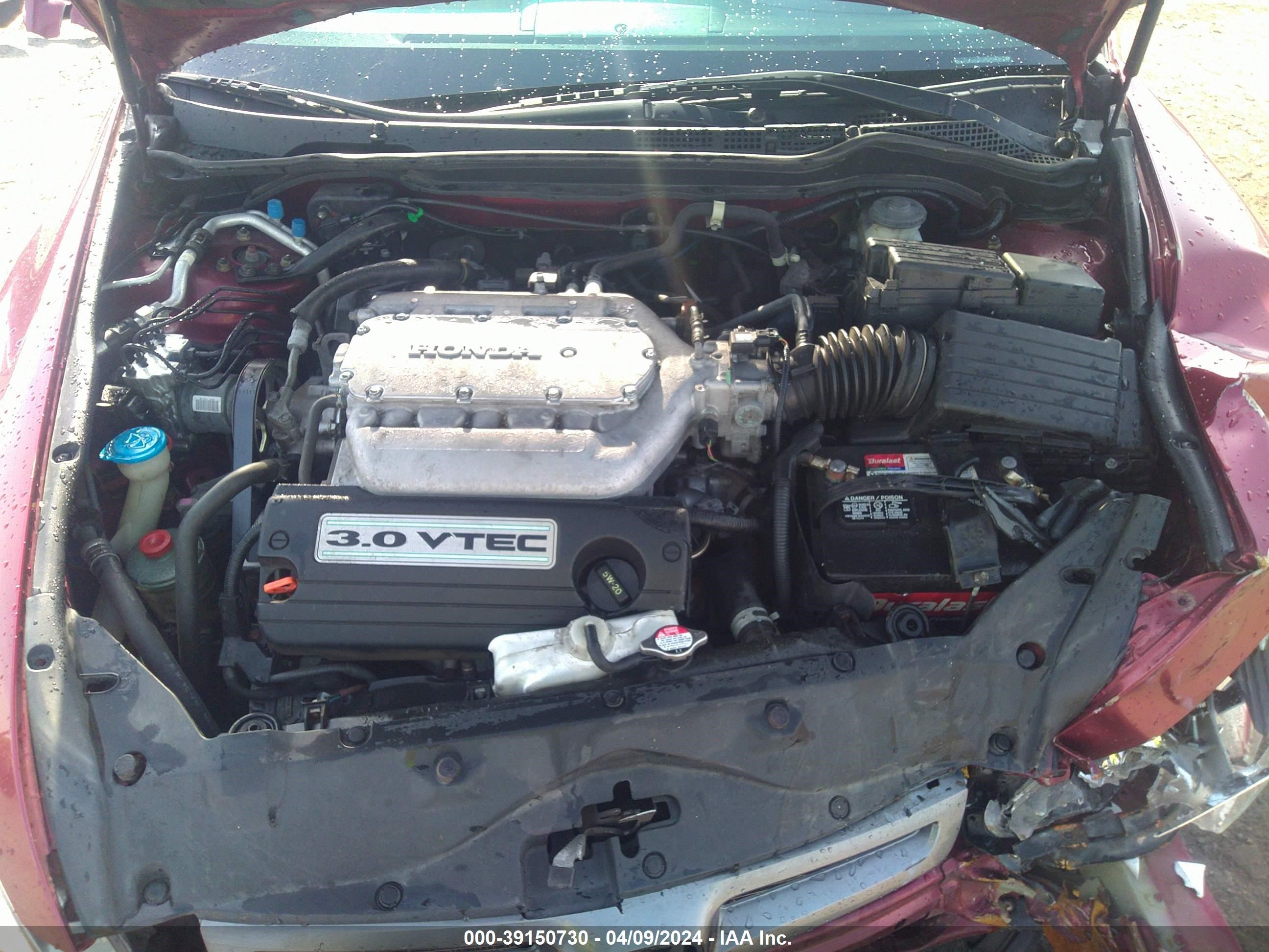 Photo 9 VIN: 1HGCM66524A024146 - HONDA ACCORD 