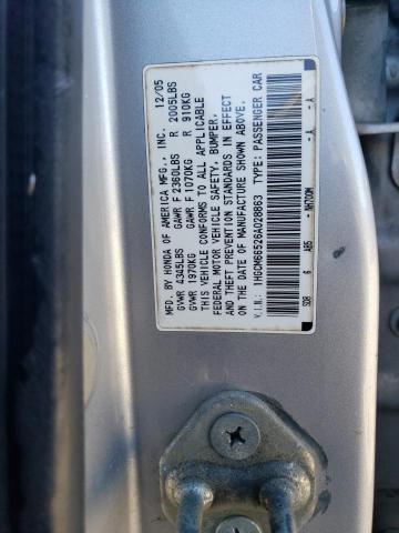 Photo 11 VIN: 1HGCM66526A028863 - HONDA ACCORD 