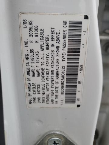 Photo 11 VIN: 1HGCM66526A034632 - HONDA ACCORD 